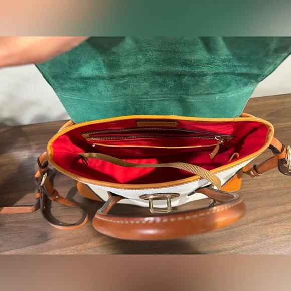 Dooney & Bourke Elisa Pebble Leather Satchel - Picture 8 of 8